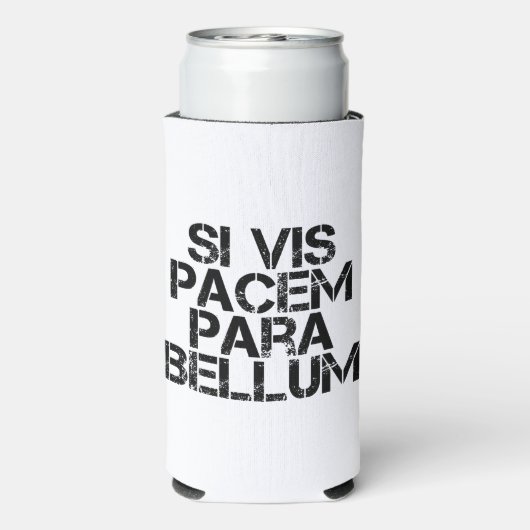 wenn vis pacem para bellum selters dosenkühler (Seltzer Rückseite)