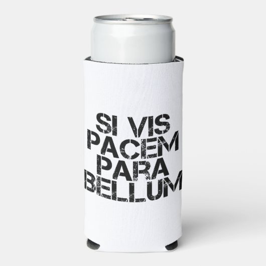 wenn vis pacem para bellum selters dosenkühler (Seltzer Vorderseite)