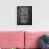 Wenn von Rudyard Kipling klein Leinwanddruck (Insitu (Wohnzimmer))