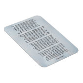 Wenn von Rudyard Kipling Magnet (Rechte Seite)