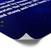 Wenn von Rudyard Kipling on Orion Poster (Ecke)