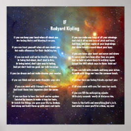 Wenn von Rudyard Kipling Poster