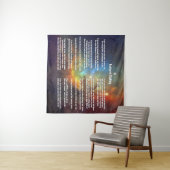 Wenn von Rudyard Kipling Wandteppich (Beispiel (Horizontal))