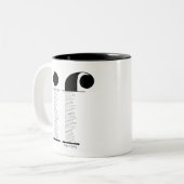 Wenn von Rudyard Kipling Zweifarbige Tasse (Vorderseite Links)