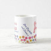 Wenn Weihnachten Blume wären, würde ich dich aussu Kaffeetasse (Mittel)