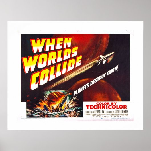Wenn Welten Kollision 2 Poster (Vorne)
