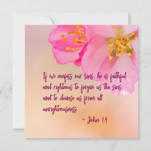 Wenn wir Christliche florale Inspiration zu verbin