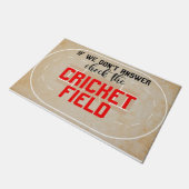 Wenn wir den Karo nicht beantworten Fußmatte (Schrägansicht)