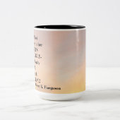 WENN WIR DENKEN ZWEIFARBIGE TASSE (Mittel)