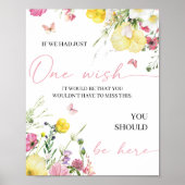 "Wenn wir einen Wunsch hätten, wären Sie hier Poster (Vorne)