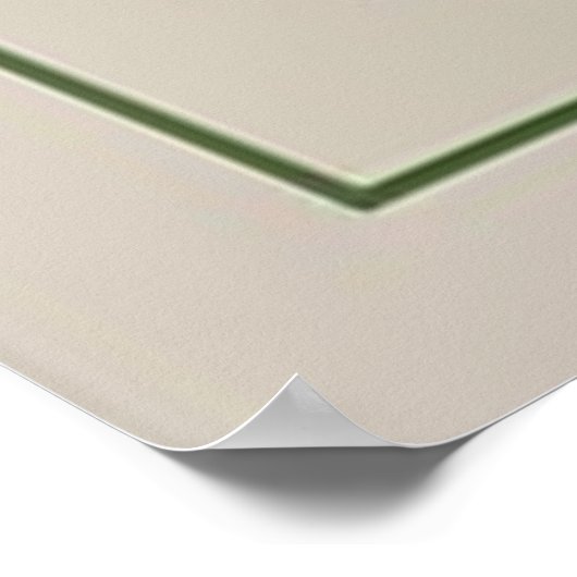 Wenn wir gute Samen Pflanze Poster (Ecke)