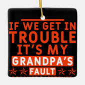 Wenn wir in Schwierigkeiten geraten, ist es die Sc Keramikornament (Vorderseite)