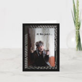 Wenn wir jetzt schon eine Apokalypse Grußkarte hät Karte (Vorderseite)