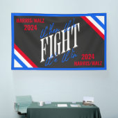 Wenn wir kämpfen gewinnen banner (Messe)