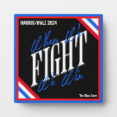 Wenn wir kämpfen gewinnen fotoplatte (Vorderseite)