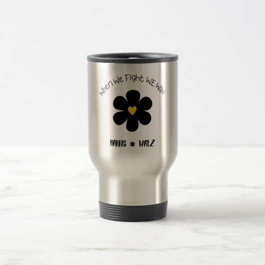 Wenn wir kämpfen gewinnen reisebecher (Mittel)