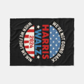 Wenn wir kämpfen, gewinnen wir nicht zurück fleecedecke (Vorderseite (Horizontal))