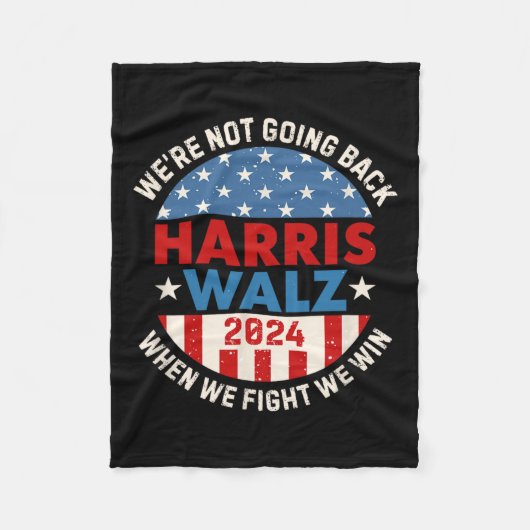 Wenn wir kämpfen, gewinnen wir nicht zurück fleecedecke (Vorderseite)