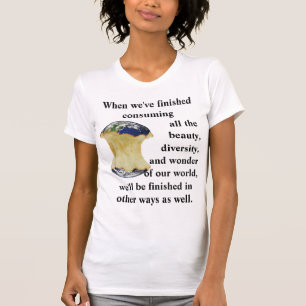Wenn wir mit dem Konsum unseres T - Shirt fertig s