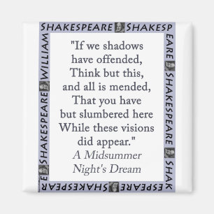 Wenn wir Schatten verletzt haben Magnet