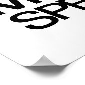 Wenn Worte Musik Versagt sprechen Poster (Ecke)