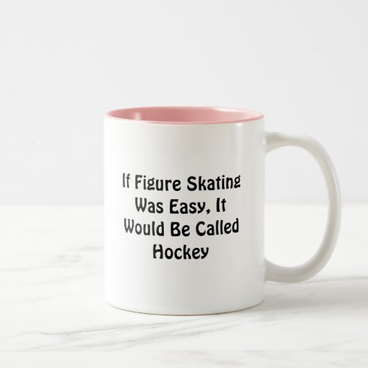 Wenn Zahl Skaten einfaches… angerufenes Hockey war Zweifarbige Tasse (Rechts)