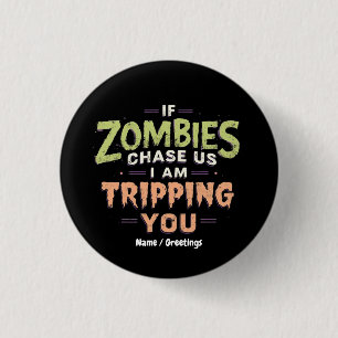Wenn Zombies uns jagen, bringe ich dich zu Fall Lu Button