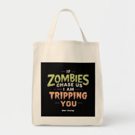Wenn Zombies uns jagen, stolpere ich über dich Lus Tragetasche