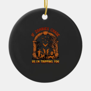 Wenn Zombies uns jagen, stolpere ich über Friedhof Keramik Ornament