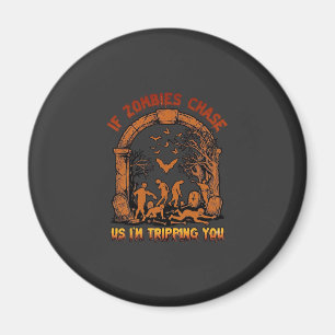 Wenn Zombies uns jagen, stolpere ich über Friedhof Magnet