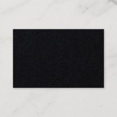 Wenn zweifelsfrei Garnele ausgehen Visitenkarte (Rückseite)