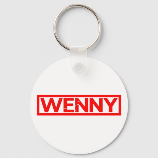 Wenny-Briefmarke Schlüsselanhänger (Vorderseite)