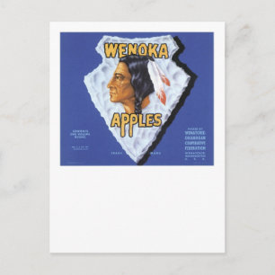 Wenoka-Äpfel Postkarte