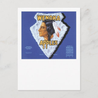 Wenoka-Äpfel Postkarte