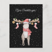 Wenskaart (10,8 x 14,2 cm) - Fijne Feestdagen Postkarte (Vorderseite)