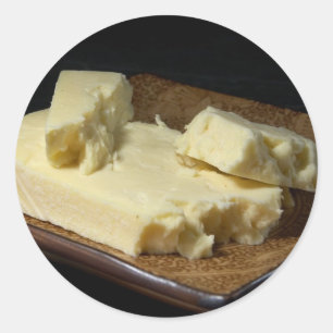 Wensleydale Käse Runder Aufkleber