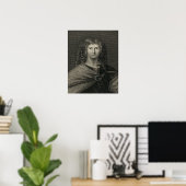 Wentworth Dillon, 4th Earl of Roscommon Poster (Heimbüro)