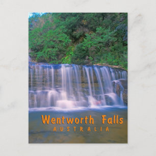 Wentworth Falls, Australien Postkarte