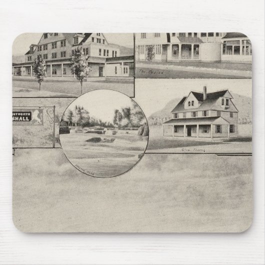Wentworth Hall, Hütten Mousepad (Vorne)