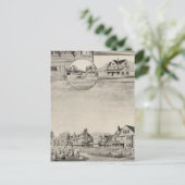 Wentworth Hall, Hütten Postkarte (Stehend Vorderseite)