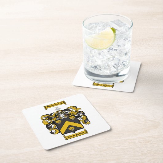 Wentworth Rechteckiger Pappuntersetzer (Vor Ort)