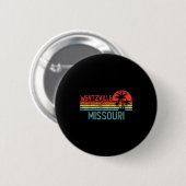 Wentzville Missouri Funny Usa City Trip Home Roots Button (Vorne & Hinten)