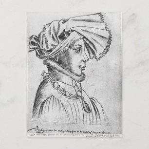 Wenzelaus I, Erster Herzog von Luxemburg Postkarte