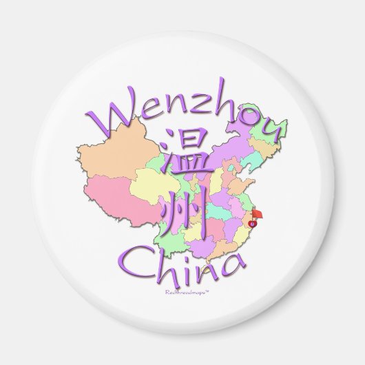 Wenzhou-China Magnet (Vorne)