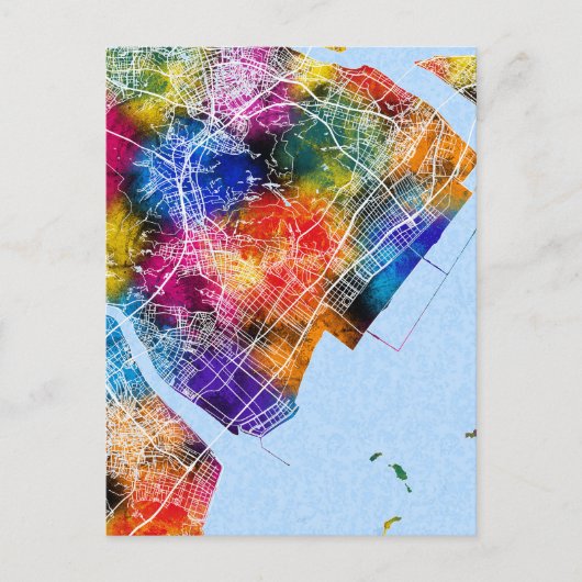 Wenzhou China Postkarte (Vorderseite)