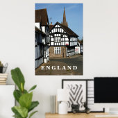 Weobley, Herefordshire Poster (Heimbüro)
