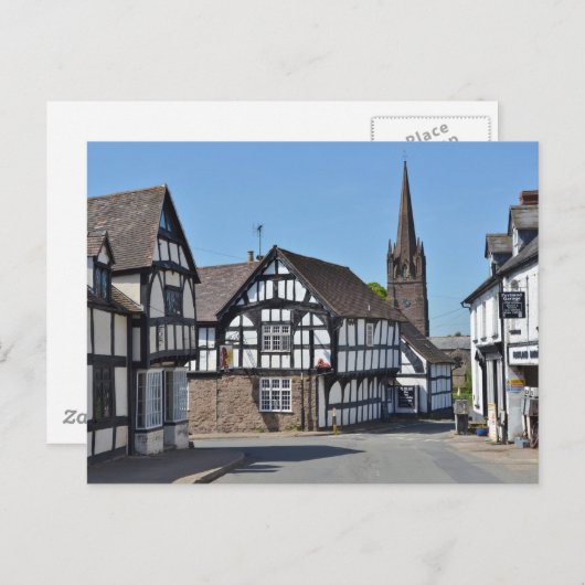 Weobley Postkarte (Vorne/Hinten)