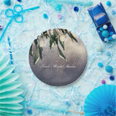 Weping Willow Tree & Mason Jar Lights Elegante Pappteller (Party)