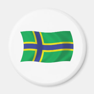 Wepsen-Flaggenmagnet Magnet