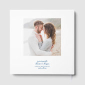 Wequassett Resort Cape Cod Map Wedding Gästebuch (Rückseite)